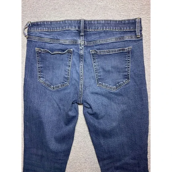 Gap Denim Jeans Women 27 (30x28 Actual) Skinny Regular Fit Medium Mid Rise Blue - Picture 10 of 11